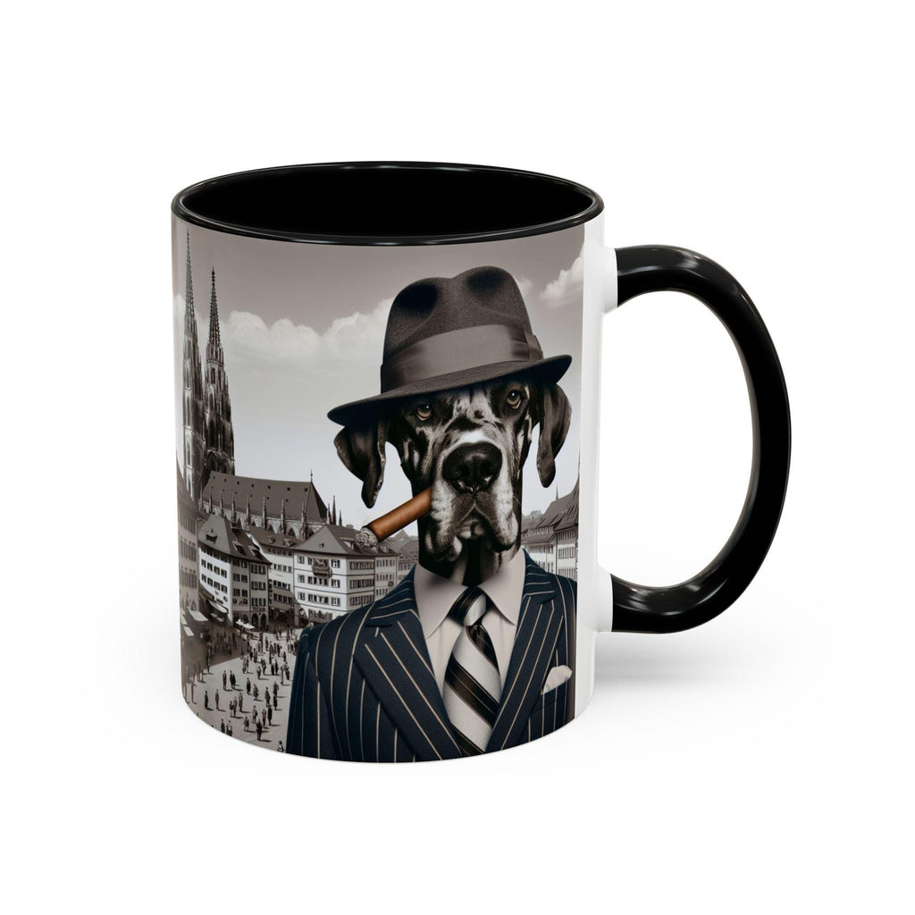Gangster Dane Coffee Mug, Novelty Dog Lover Gift