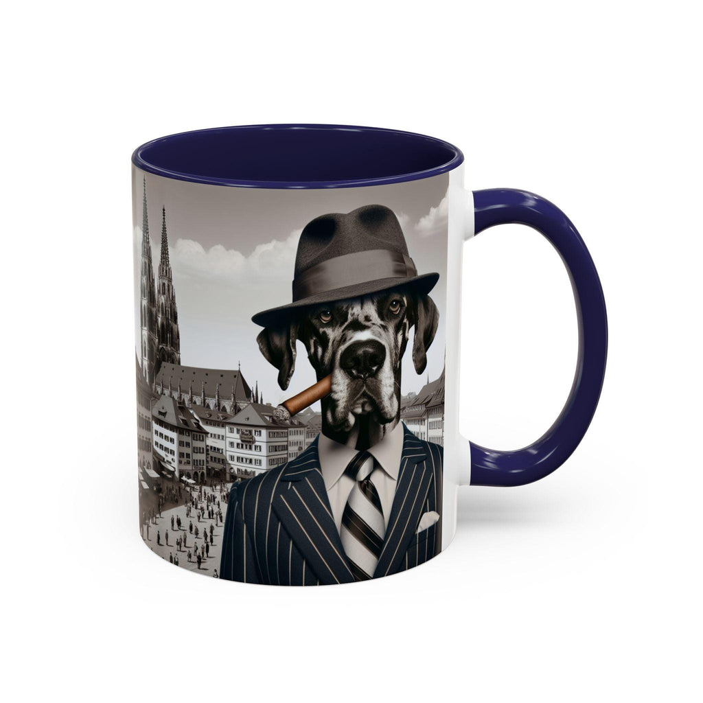 Gangster Dane Coffee Mug, Novelty Dog Lover Gift