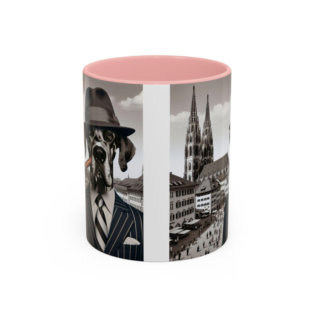 Gangster Dane Coffee Mug, Novelty Dog Lover Gift